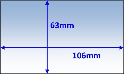 [WC.P7-CL10663/5] Welding Lens 106x63mm Inner suit Mach6/M.Elite 5pk