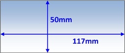 [WC.P7-CL11750/5] Welding Lens 117x50mm Inner suit Speedglas 9100V 5pk