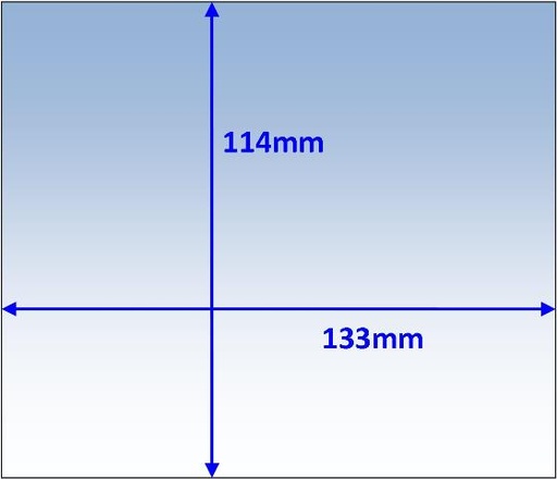 [WC.P7-CL133114/10] Welding Lens 133x114mm suit Outer Various 10pk