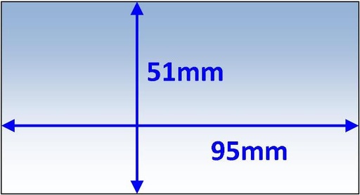 [WC.P7-CL9551/5] Welding Lens 95x51mm Inner suit Lincoln 5pk