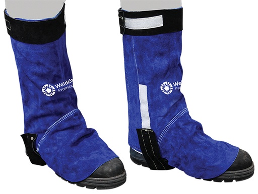 [WC.WC-01816] Welding Spats Leather Velco Weldclass
