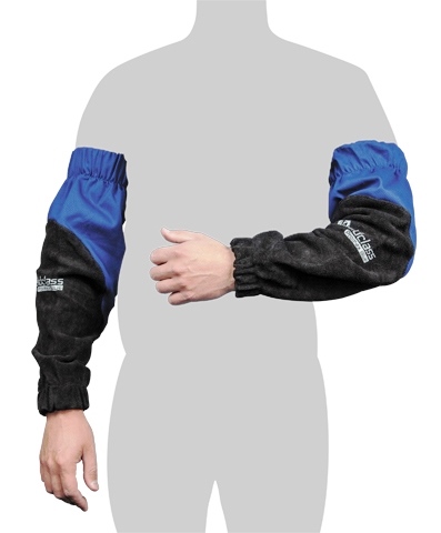 [WC.WC-05375] Welding Sleeves Leather Weldclass