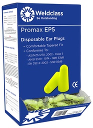 [WC.WC-05377] Ear Plug Uncorded 200pk Disposable Weldclass