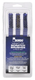 [BOR5171-S1] Brush Set Cleaning 3Pc Bordo