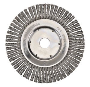 [BOR5120-178/76.5] Pipeline Brush Twist 178mm Steel 22mm Bore 76 Knot