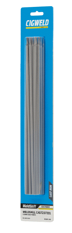 [CIG.WEC0225] Welding Electrode WeldSkill CAST2STEEL 2.5mm 10 rods Cigweld