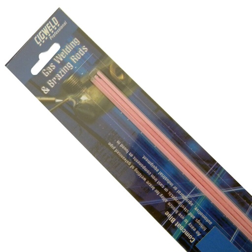 [CIG.322208] Filler Rod TIG Comcoat Pink 2.4mm 3pk Comweld CIG