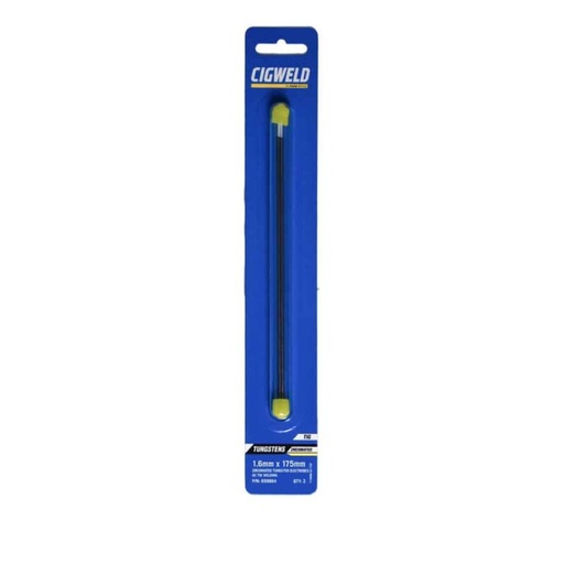 [CIG.699864] Tungsten Electrode Zirconiated (Alu) 1.6mm 2pk Wh Cigweld