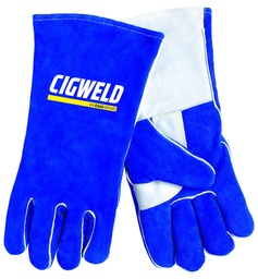 [CIG.646766] Welding Glove Gauntlet Blue Kevlar Stitch M Cigweld