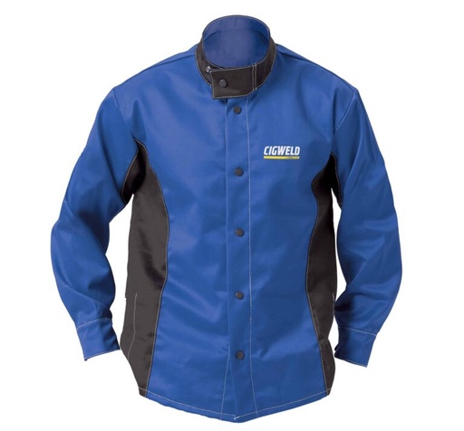 [CIG.646771] Welding Jacket Blue/Black M Cigweld