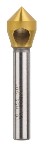 [BOR8032-10] Countersink XHole 4-9mm HSSCo TiN Saber