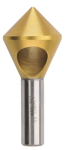 [BOR8032-35] Countersink XHole 12-32mm HSSCo TiN Saber