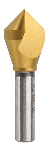 [BOR3852-20] Countersink Single Flute 2-20mm HSSCo TiN Bordo