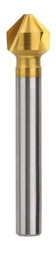 [BOR8034-10] Countersink Three Flute 1-10.4mm HSSCo TiN Saber