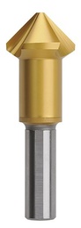 [BOR3853-35] Countersink Three Flute 4.5-35mm HSSCo TiN Bordo