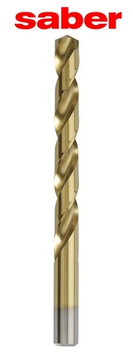[BOR8010-1.00] Jobber Drill 1.00mm HSS TiN Saber