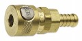 [JAM.13.0940] Coupling Jamec 310 Series 3/8" Hose Tail 310T6 Brass JamecPEM