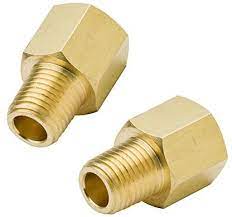 [JAM.42.1541] Reducing Adaptor 8x6mm (1/4Fx1/8M) RA0806 Brass JamecPEM