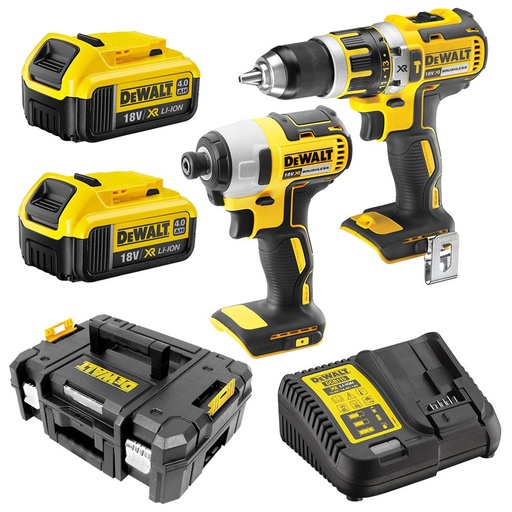 [DW.DCK2066M2T-XE] Combination Kit 18V XR Li-Ion 2pc 4Ah Dewalt